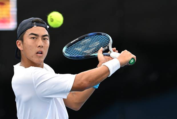 Tennis, ATP tournament in Brisbane, Training