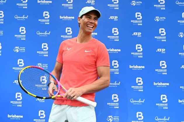Tennis, ATP tournament in Brisbane, fan meeting with Rafael Nadal