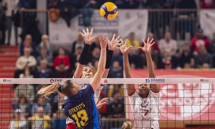 Volleyball, VBL, Women, SC Potsdam - SSC Palmberg Schwerin