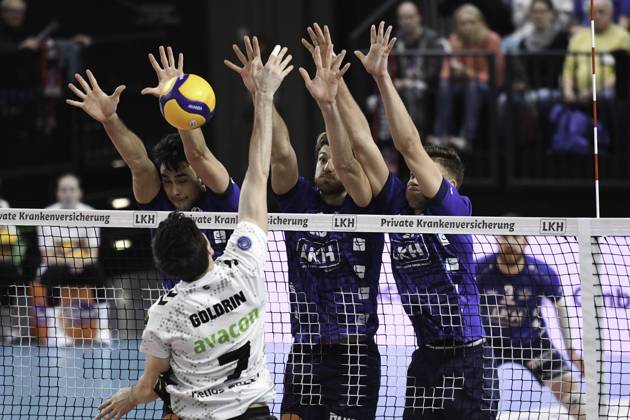 Volleyball, VBL, SVG Lüneburg - Helios Grizzlys Giesen
