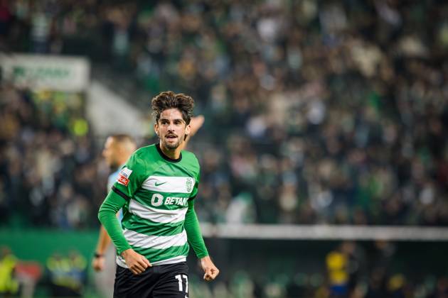 January 5, 2024, Lisbon, Portugal: Francisco Trincao of Sporting CP celebrates the goal during the Liga Portugal Betclic match between Sporting CP and Estoril Praia at Estadio Jose Alvalade. Lisbon Portugal - ZUMAs197 20240105_aaa_s197_235 Copyright: xHenriquexCasinhasx