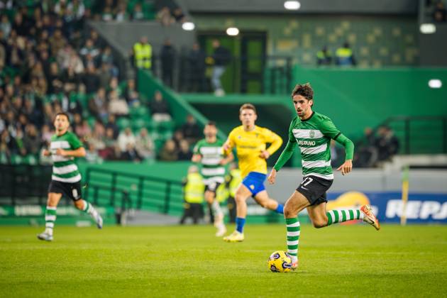 January 5, 2024, Lisbon, Portugal: Francisco Trincao of Sporting CP in action during the Liga Portugal Betclic match between Sporting CP and Estoril Praia at Estadio Jose Alvalade. Lisbon Portugal - ZUMAs197 20240105_aaa_s197_236 Copyright: xHenriquexCasinhasx