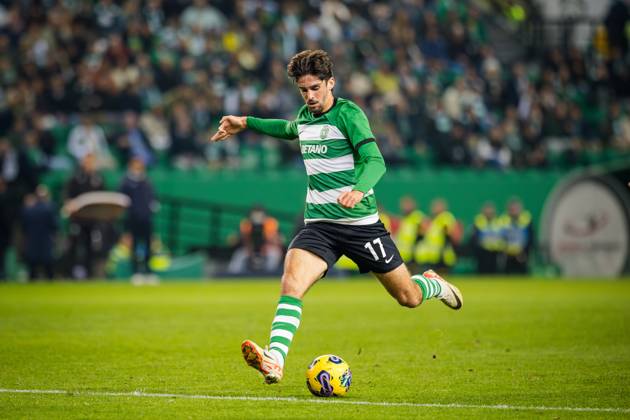 January 5, 2024, Lisbon, Portugal: Francisco Trincao of Sporting CP in action during the Liga Portugal Betclic match between Sporting CP and Estoril Praia at Estadio Jose Alvalade. Lisbon Portugal - ZUMAs197 20240105_aaa_s197_239 Copyright: xHenriquexCasinhasx