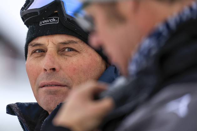 ALPINE SKIING - FIS WC Adelboden ADELBODEN,SWITZERLAND,07.JAN.24 - ALPINE SKIING - FIS World Cup, slalom, men. Image shows race director Markus Waldner (FIS).  GEPAxpictures xMarioxBuehner-Weinrauch