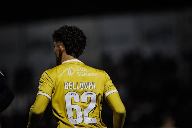 Bachir Belloumi during Liga Portugal 23 24 game between Portimonense SC and SC Farense at Estadio Municipal de Portimao, Portimao , Portugal. (Maciej Rogowski) Lisbon Estadio Municipal de Portimao Portugal Copyright: xMaciejxRogowskix portimonensefarensefull-021