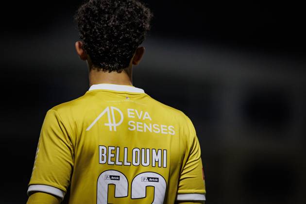 Bachir Belloumi during Liga Portugal 23 24 game between Portimonense SC and SC Farense at Estadio Municipal de Portimao, Portimao , Portugal. (Maciej Rogowski) Lisbon Estadio Municipal de Portimao Portugal Copyright: xMaciejxRogowskix portimonensefarensefull-023