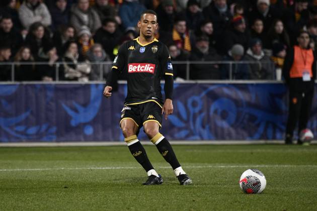 Vanderson (ASM) Rodez Aveyron Football vs. AS Monaco pour 16eme de finale de la Coupe de France au Stade Paul Lignon de Rodez, le 20 janvier 2024. FOOTBALL : Rodez AF vs. AS Monaco - Coupe de France - 20 01 2024 ValentinaClaret Panoramic