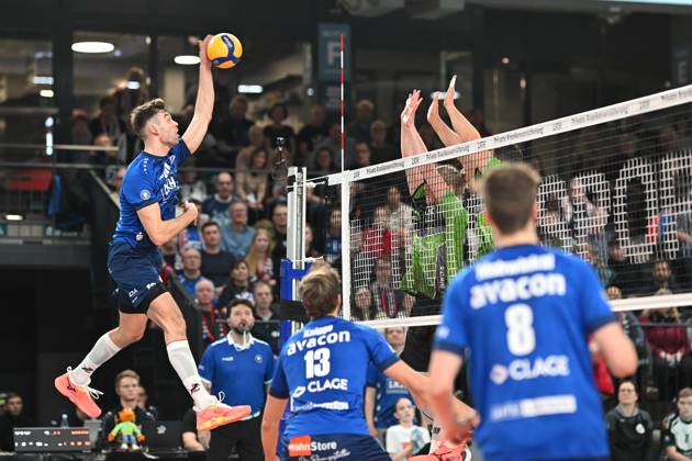 Volleyball, SVG Lüneburg - VC Bitterfeld-Wolfen