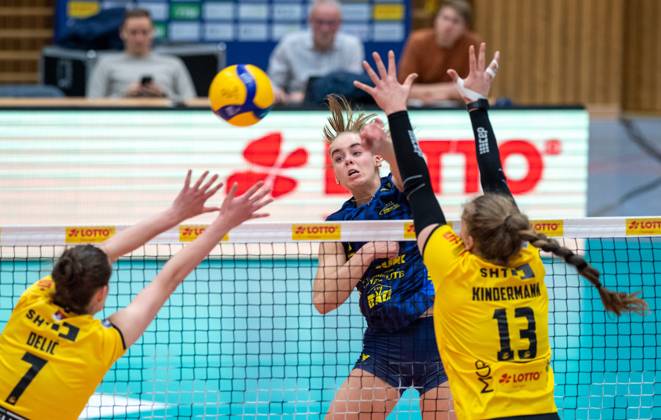 Volleyball, Women, VBL, VfB Suhl Lotto Thüringen - SSC Palmberg Schwerin