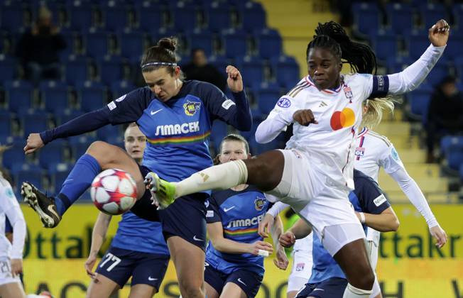 Football, Women, CL, SKN St. Pölten - Olympique Lyon