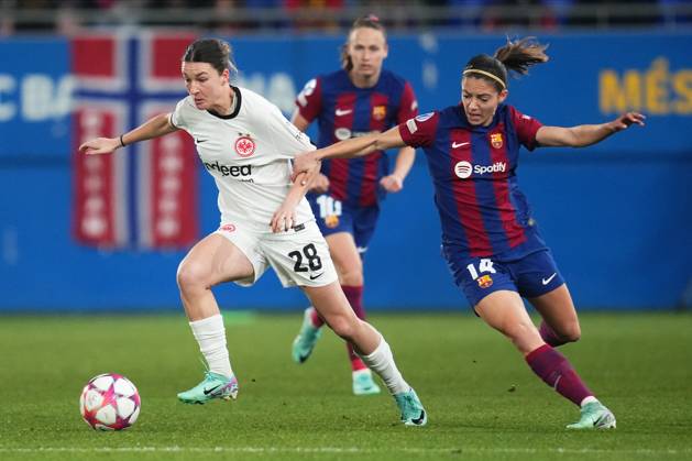 Football, Women, CL, FC Barcelona - Eintracht Frankfurt