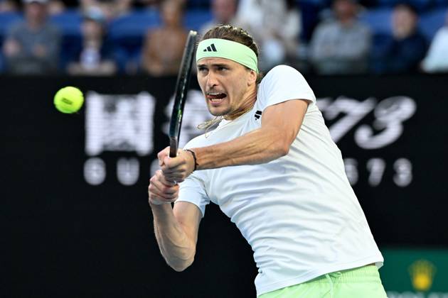 Tennis, Australian Open, Alexander Zverev - Daniil Medwedew