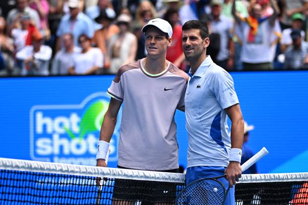 Tennis, Australian Open, Novak Djokovic - Jannik Sinner