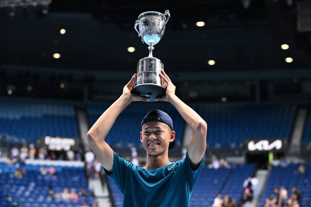 Tennis, Australian Open, Rei Sakamoto gewinnt Junioren-Finale