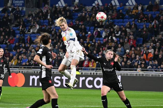 Football, Women, CL, Olympique Lyon - Slavia Prague