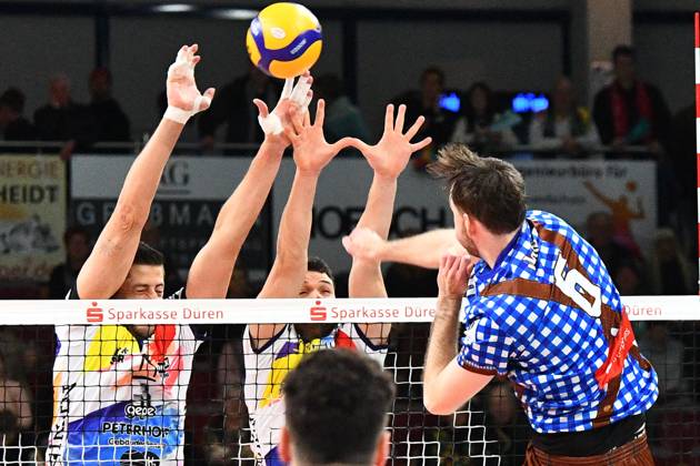 Volleyball, VBL, SWD Powervolleys Düren - TSV Herrsching