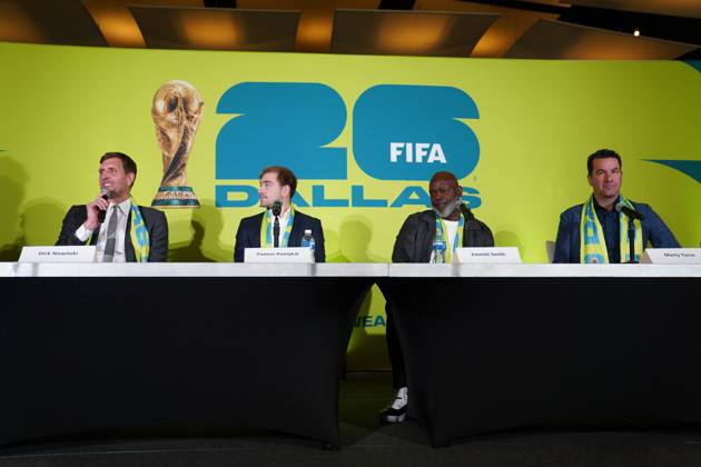 Football, FIFA World Cup 2026, Press conference in host city Dallas