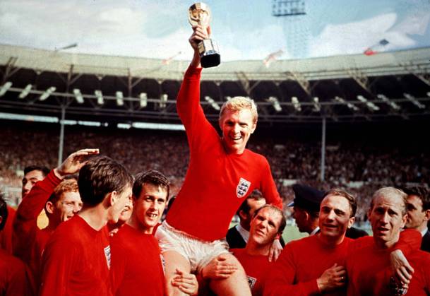 Beginn der Fußball-Weltmeisterschaft 1966 in England, 60. Jahrestag am 11. Juli