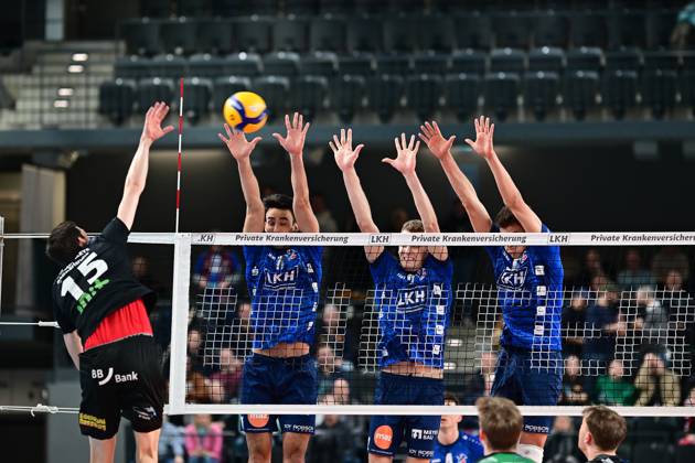 Volleyball, VBL, SVG Lüneburg - Baden Volleys SSC Karlsruhe