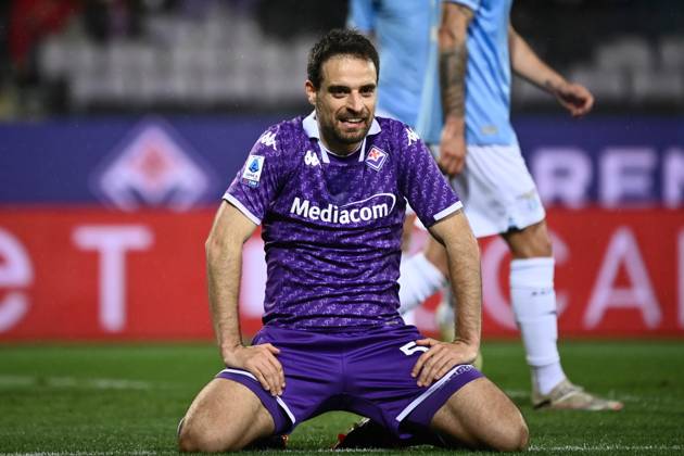 Foto Massimo Paolone LaPresse 26 Febbraio 2024 - Firenze, Italia - calcio - Fiorentina vs Lazio - Campionato italiano di calcio Serie A TIM 2023 2024 - Stadio Artemio Franchi. Nella foto: Giacomo Bonaventura (ACF Fiorentina) si dispera February 26, 2024 Florence, Italy - sport, calcio - Fiorentina vs Lazio - Italian Serie A Football Championship 2023 2024 - Artemio Franchi Stadium. In the pic: Giacomo Bonaventura (ACF Fiorentina) is desperates Copyright: xMassimoxPaolone LaPressex