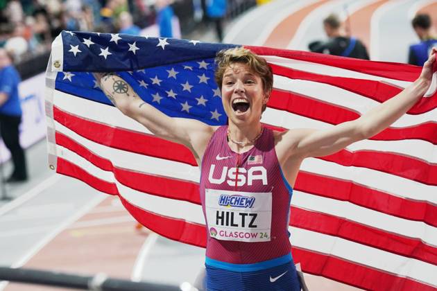 Paris 2024, Nikki Hiltz, transgender and non-binary, has qualified for the Olympics, archive pictures
