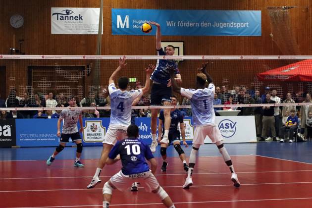 Volleyball, VBL, ASV Dachau - VfB Friedrichshafen