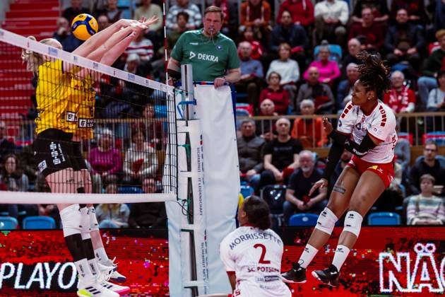 Volleyball, Women, VBL, SC Potsdam - VfB 91 Suhl