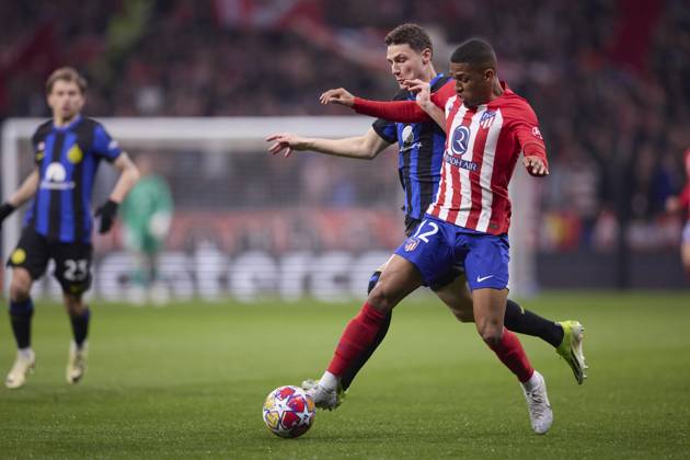 Football, CL, Atletico Madrid v Inter Milan