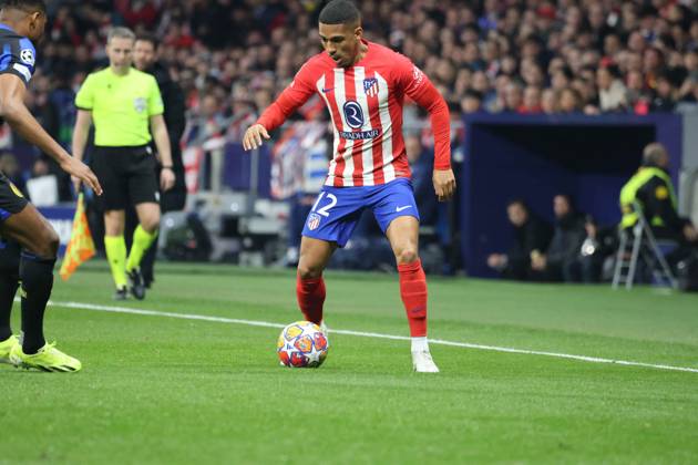 Champions League match between Atletico Madrid vs Inter 03 13 2024 Madrid, second leg of the 2023 24 Champions League round of 16, football match between CF Atletico Madrid vs FC Internazionale Milano at the Civita Metropolitano stadium in Madrid In picture : Samuel Lino of Atletico de Madrid Madrid stadio Civitas Metropolitano di Madrid madrid SPAGNA Copyright: xFABIOxSASSOxFabioxSassox 2L8A9881