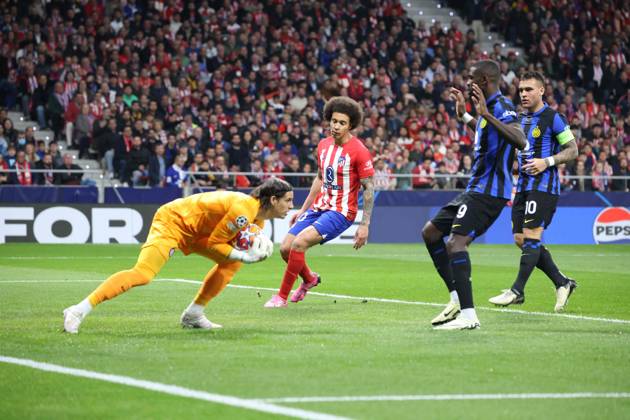 Champions League match between Atletico Madrid vs Inter 03 13 2024 Madrid, second leg of the 2023 24 Champions League round of 16, football match between CF Atletico Madrid vs FC Internazionale Milano at the Civita Metropolitano stadium in Madrid In picture : Yann Sommer of FC Internazionale Madrid stadio Civitas Metropolitano di Madrid madrid SPAGNA Copyright: xFABIOxSASSOxFabioxSassox 2L8A9914