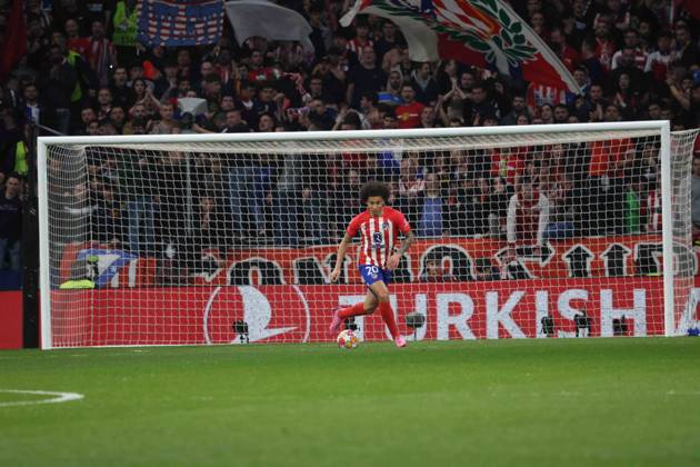 Champions League match between Atletico Madrid vs Inter 03 13 2024 Madrid, second leg of the 2023 24 Champions League round of 16, football match between CF Atletico Madrid vs FC Internazionale Milano at the Civita Metropolitano stadium in Madrid In picture : Axel Witsel of Atletico de Madrid Madrid stadio Civitas Metropolitano di Madrid madrid SPAGNA Copyright: xFABIOxSASSOxFabioxSassox 2L8A9993