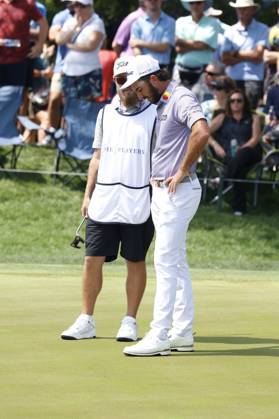 PONTE VEDRA BEACH, FL - MARCH 15: PGA, Golf Herren golfer Max Homa looks dejected after he finishes his second round on the 9th hole during The Players Championship on March 15, 2024, at TPC Sawgrass in Ponte Vedra Beach, Florida. (Photo by Brian Spurlock Icon Sportswire) GOLF: MAR 15 PGA THE PLAYERS Championship EDITORIAL USE ONLY Icon24031527
