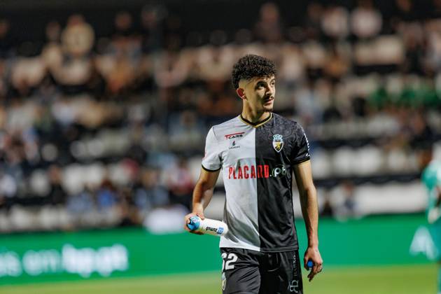 Bachir Belloumi during Liga Portugal game between SC Farense and Rio Ave FC, Estadio de Sao Luis, Faro, Portugal. (Maciej Rogowski) Faro Estadio de Sao Luis Portugal Copyright: xMaciejxRogowskix farenserioavefull-84