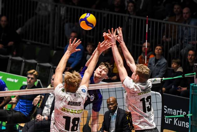 Volleyball, Playoffs, VfB Friedrichshafen - Helios GRIZZLYS Giesen