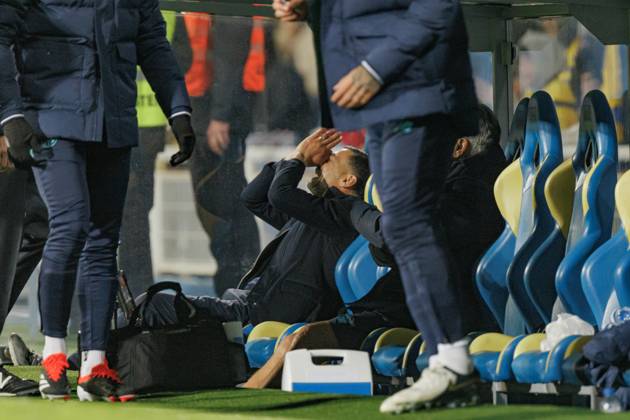 Sergio Conceicao during Liga Portugal game between GD Estoril Praia and FC Porto at Estadio Antonio Coimbra da Mota, Estoril, Lisbon, Portugal. (Maciej Rogowski) Lisbon Estadio Antonio Coimbra da Mota Portugal Copyright: xMaciejxRogowskix gdepfcp-24