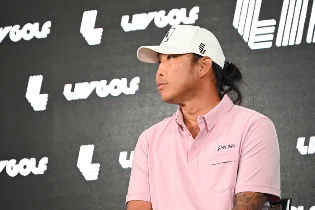 Anthony Kim Delivers Remarks On Injuries, Addiction, Hiatus And Return To Golf Anthony Kim is delivering remarks and answering questions from members of the media about his struggles with injuries and addiction, his 12-year hiatus, and his return to professional golf at Trump National Doral in Miami, Florida, on April 4, 2024. Anthony Ha-Jin Kim, an American professional golfer with three PGA, Golf Herren Tour wins, has participated in one Ryder Cup competition and one Presidents Cup competition. He has not played in a PGA Tour event since an injury in 2012. Miami United States Copyright: xKylexMazzax originalFilename:mazza-notitle240404_npORd.jpg