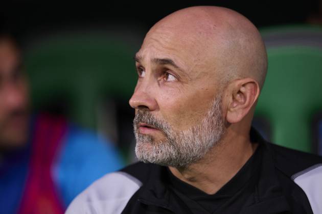 LaLiga Hypermotion, Elche CF v Real Oviedo ELCHE, SPAIN - APRIL 5: Jose Mascaros Balaguer Fitness Coach of Real Oviedo looks on prior the LaLiga Hypermotion match between Elche CF and Real Oviedo at Manuel Martinez Valero Stadium, on April 5, 2024 in Elche, Spain. (Photo By Francisco Macia Photo Players Images) Elche Estadio Manuel Martinez Valero Alicante Spain Copyright: xFranciscoxMacia PhotoxPlayersxImagesx