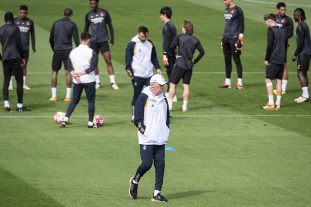 Football, CL, Real Madrid training