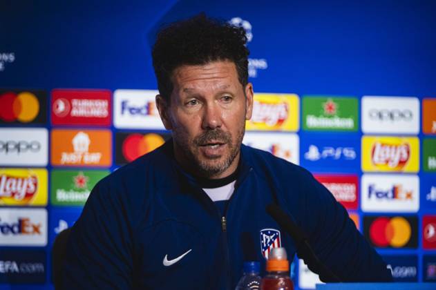 Football, CL, Atletico Madrid, Press conference
