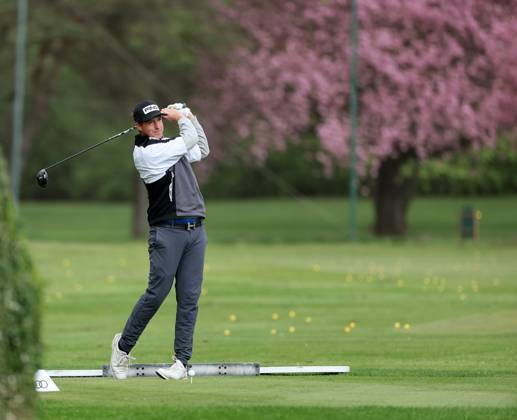 GOLF - Audi Circuit FROHNLEITEN,AUSTRIA,10.APR.24 - GOLF - Audi Circuit, GC Murhof. Image shows Gal Patrik Stim (SLO).  GEPAxpictures xHansxOberlaender