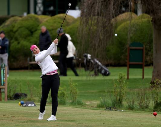 GOLF - Audi Circuit FROHNLEITEN,AUSTRIA,10.APR.24 - GOLF - Audi Circuit, GC Murhof. Image shows Brigitte Kliment-Obermoser (AUT).  GEPAxpictures xHansxOberlaender