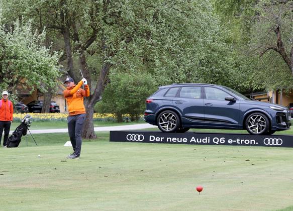 GOLF - Audi Circuit FROHNLEITEN,AUSTRIA,10.APR.24 - GOLF - Audi Circuit, GC Murhof. Image shows Thomas Morgenstern (AUT).  GEPAxpictures xHansxOberlaender