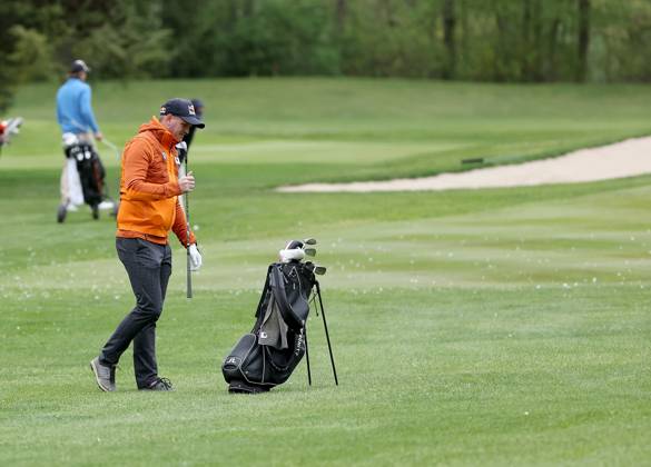 GOLF - Audi Circuit FROHNLEITEN,AUSTRIA,10.APR.24 - GOLF - Audi Circuit, GC Murhof. Image shows Thomas Morgenstern.  GEPAxpictures xHansxOberlaender