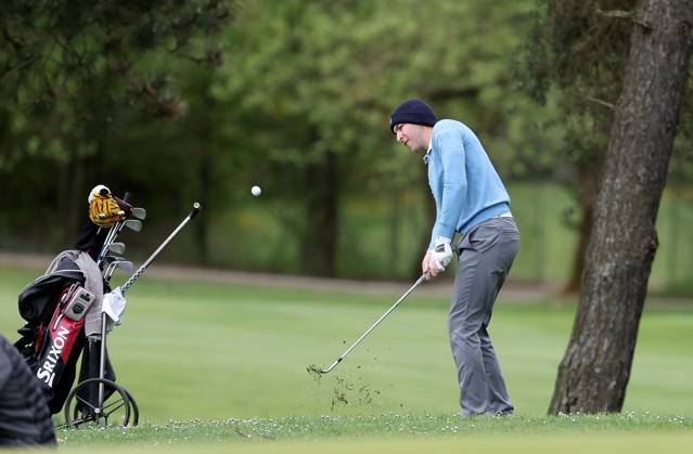 GOLF - Audi Circuit FROHNLEITEN,AUSTRIA,10.APR.24 - GOLF - Audi Circuit, GC Murhof. Image shows Paul Schebesta (AUT).  GEPAxpictures xHansxOberlaender