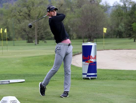 GOLF - Audi Circuit FROHNLEITEN,AUSTRIA,10.APR.24 - GOLF - Audi Circuit, GC Murhof. Image shows Luka Naglic (SLO).  GEPAxpictures xHansxOberlaender