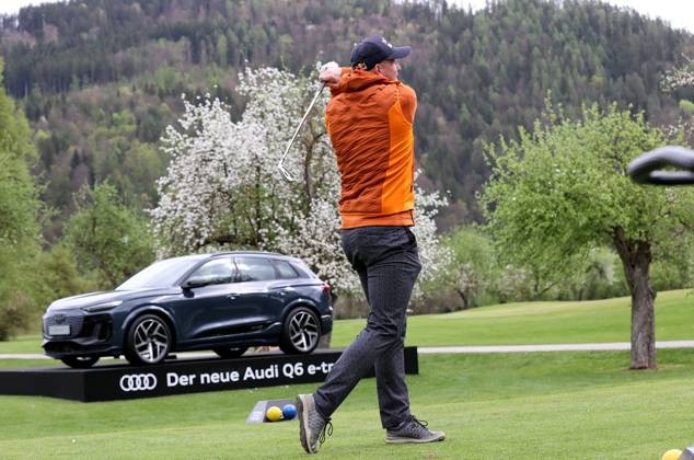 GOLF - Audi Circuit FROHNLEITEN,AUSTRIA,10.APR.24 - GOLF - Audi Circuit, GC Murhof. Image shows Thomas Morgenstern (AUT).  GEPAxpictures xHansxOberlaender