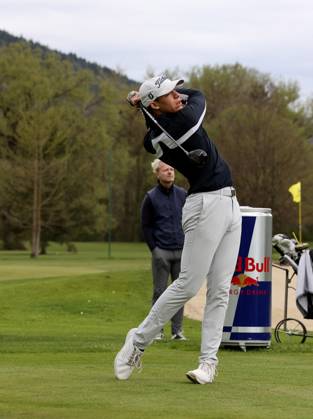 GOLF - Audi Circuit FROHNLEITEN,AUSTRIA,10.APR.24 - GOLF - Audi Circuit, GC Murhof. Image shows Lorenz Habel (AUT).  GEPAxpictures xHansxOberlaender