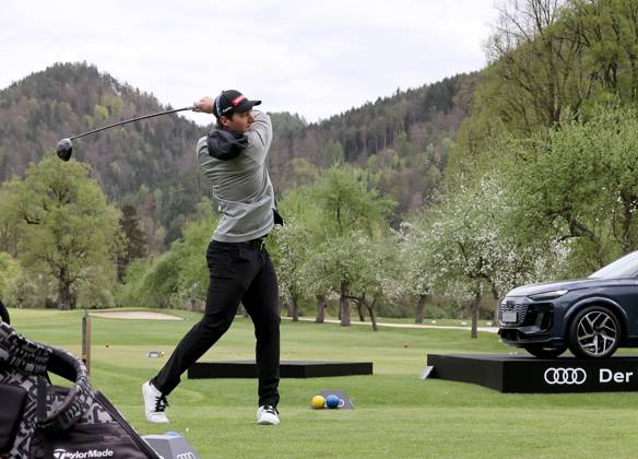 GOLF - Audi Circuit FROHNLEITEN,AUSTRIA,10.APR.24 - GOLF - Audi Circuit, GC Murhof. Image shows Alessandro Haemmerle (AUT).  GEPAxpictures xHansxOberlaender