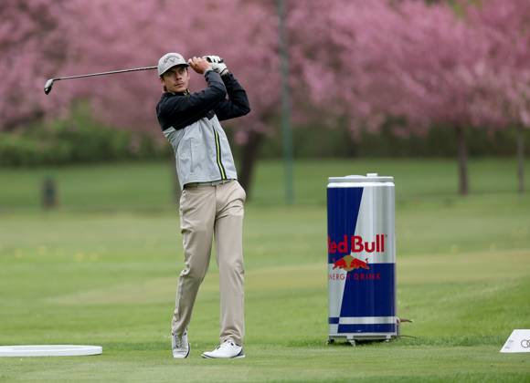 GOLF - Audi Circuit FROHNLEITEN,AUSTRIA,10.APR.24 - GOLF - Audi Circuit, GC Murhof. Image shows Manuel Laritz (AUT).  GEPAxpictures xHansxOberlaender