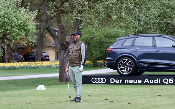 GOLF - Audi Circuit FROHNLEITEN,AUSTRIA,10.APR.24 - GOLF - Audi Circuit, GC Murhof. Image shows Georg Lechner.  GEPAxpictures xHansxOberlaender